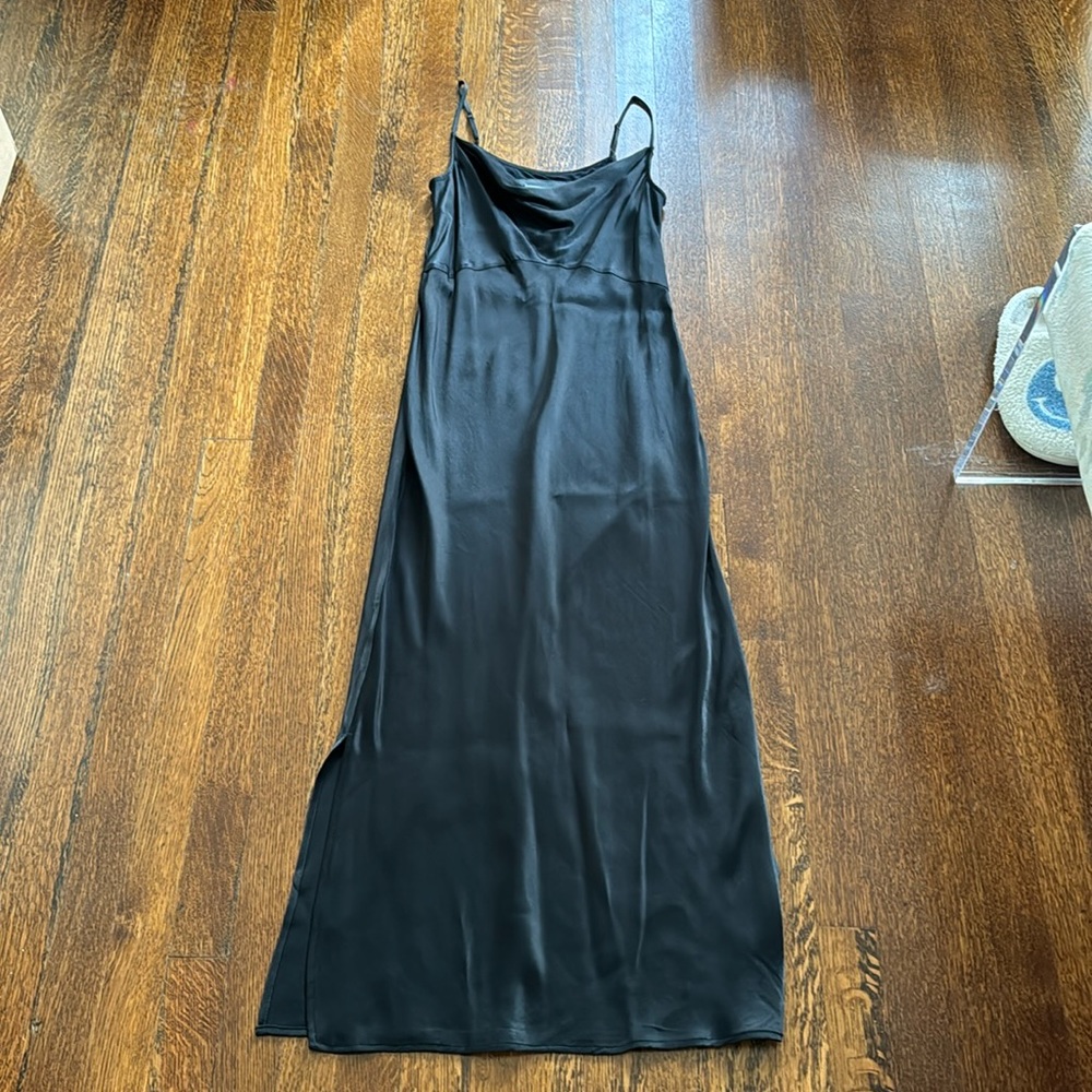 Anthropologie black maxi dress